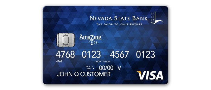 Amazing Rate Credit Card Nevada State Bank Amazing Rate Credit Card Nevada State