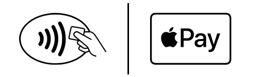 Use Apple Pay® anywhere you see these symbols. Use Apple Pay® anywhere you see these symbols.