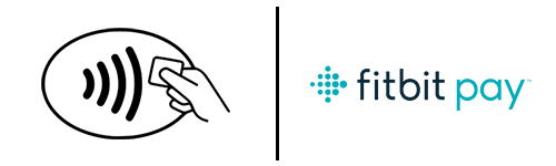 Use Fitbit Pay anywhere you see these symbols. Use Fitbit Pay anywhere you see these symbols.